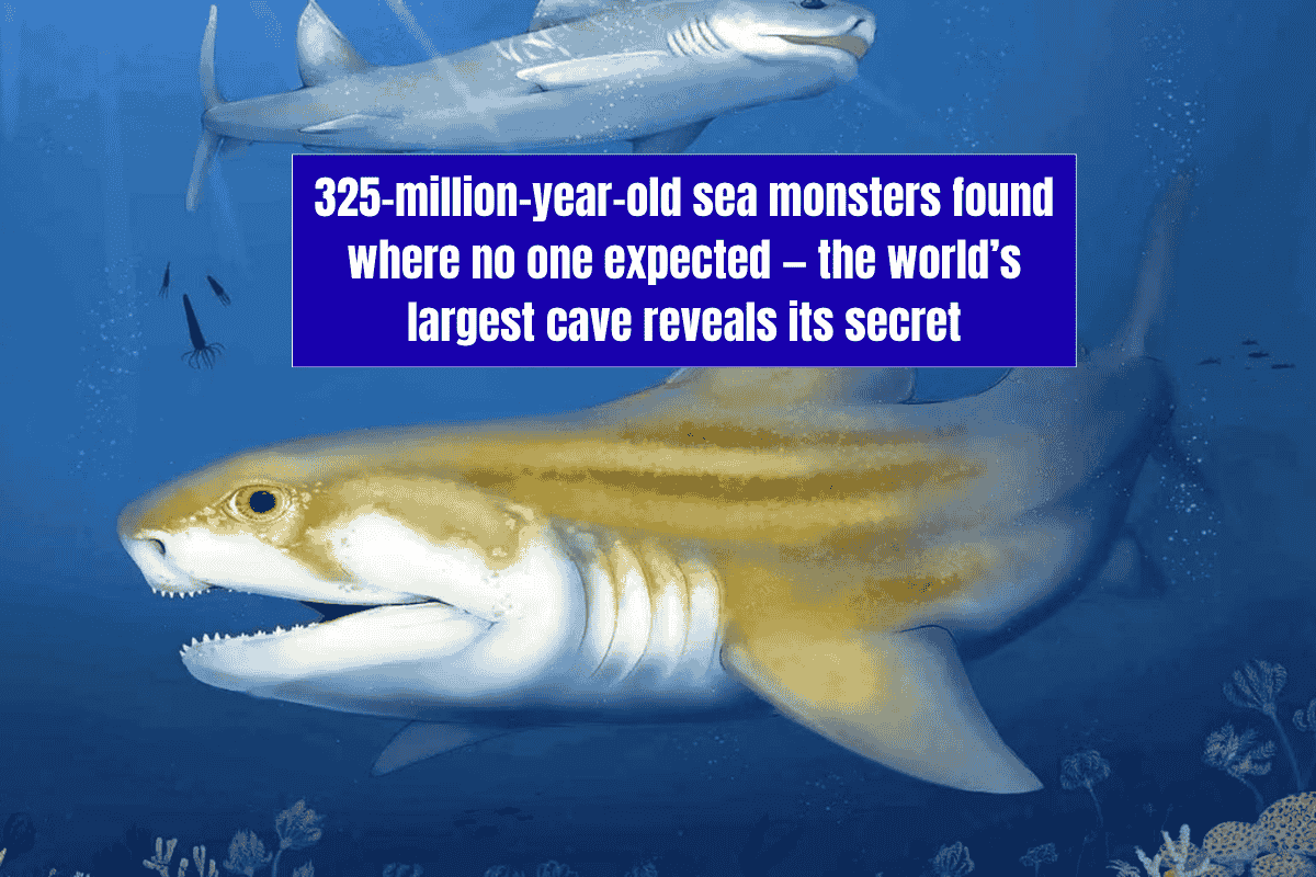 325-million-year-old sea monsters found where no one expected — the world’s largest cave reveals its secret